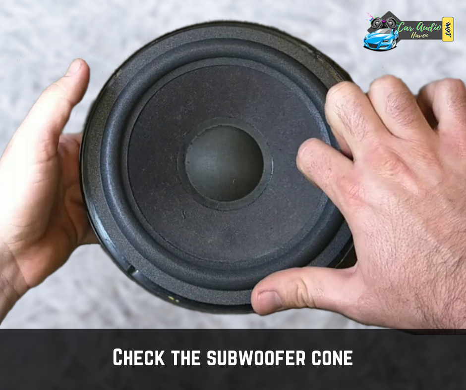 How to tell if a subwoofer is blown
